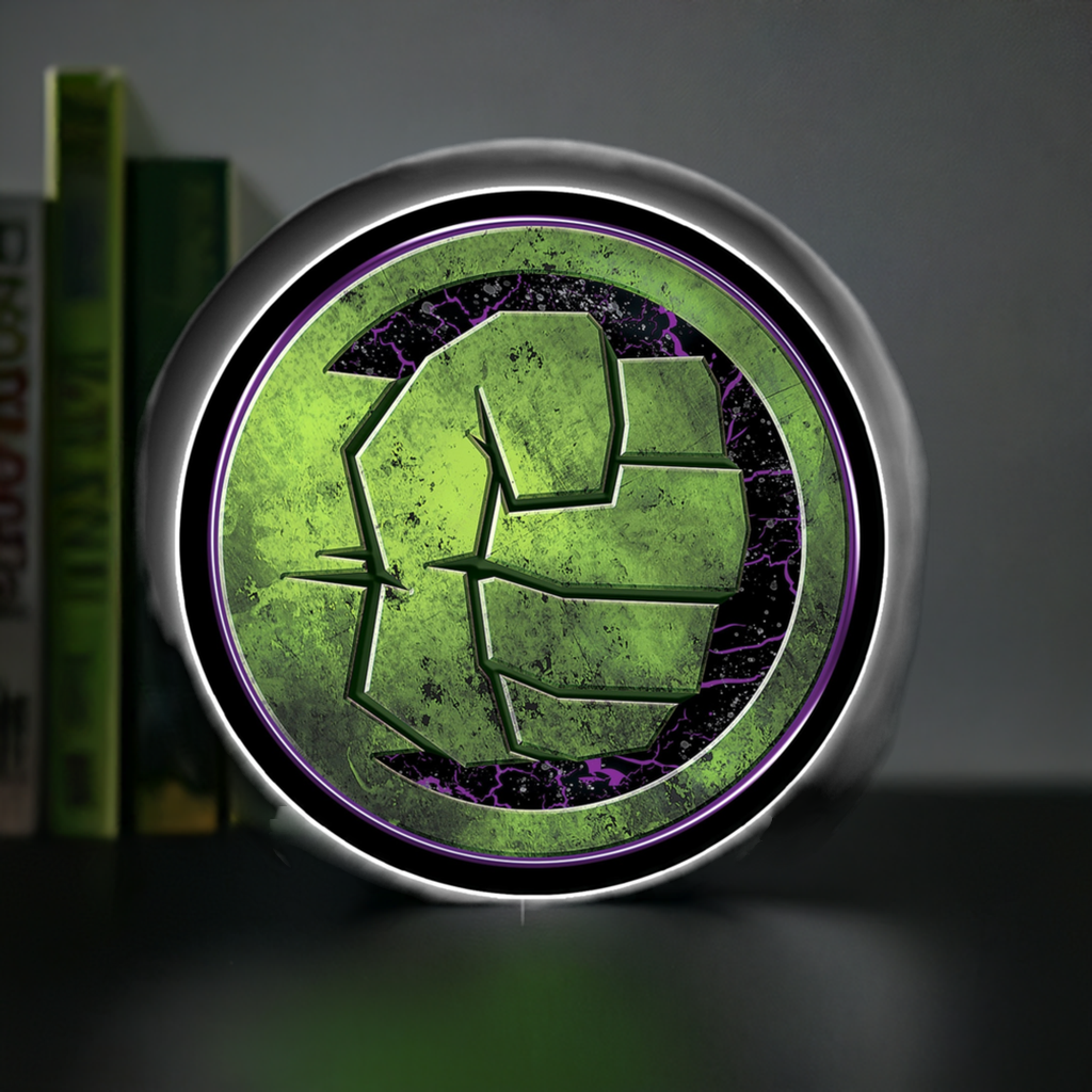Hulk Fist LED Sign 23 in