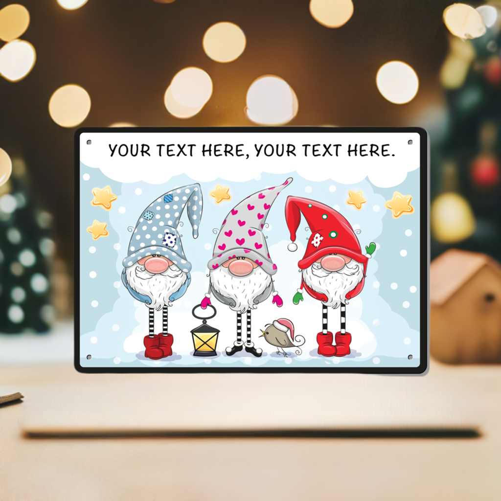 Holiday Gnomes Desklite (Plate Only)