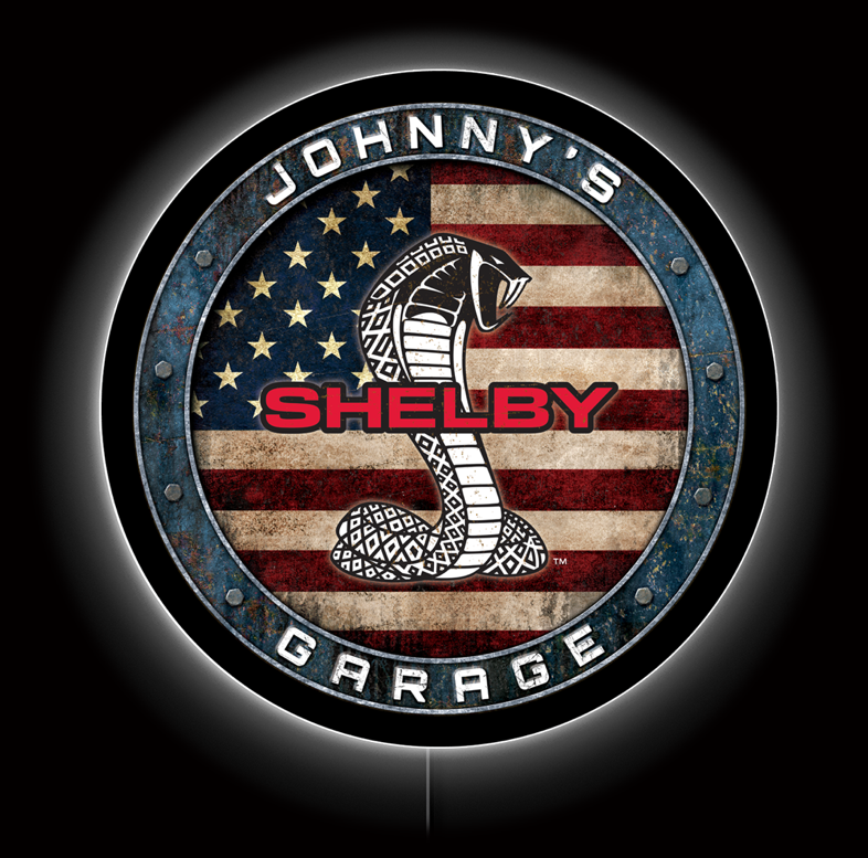 American Shelby Garage Custom LED Sign 36 in