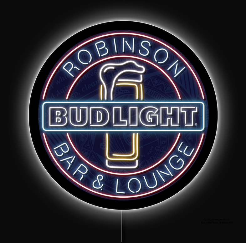 Budlight Custom LED Sign 23 in