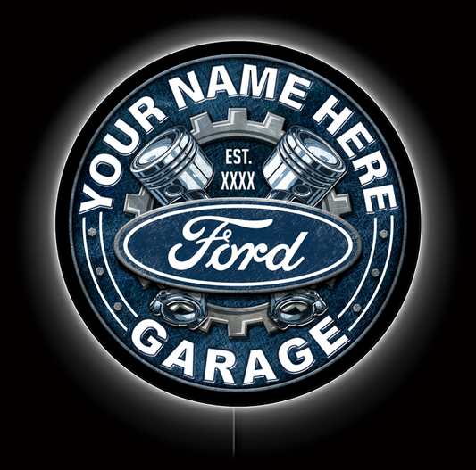 Ford Garage Custom LED Sign 23 in