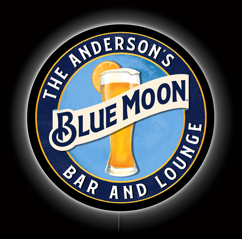 Blue Moon Custom LED Sign 23 in